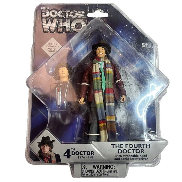 Doctor Who The Fourth Doctor Pyramids Of Mars Action Figure Underground Toys 5+ - Picture 1 of 6